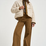 Giacca donna Eleonore in pile ecrù LCA0427 CR11 BARBOUR 