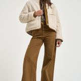 Giacca donna Eleonore in pile ecrù LCA0427 CR11 BARBOUR 