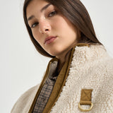 Giacca donna Eleonore in pile ecrù LCA0427 CR11 BARBOUR 