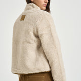 Giacca donna Eleonore in pile ecrù LCA0427 CR11 BARBOUR 