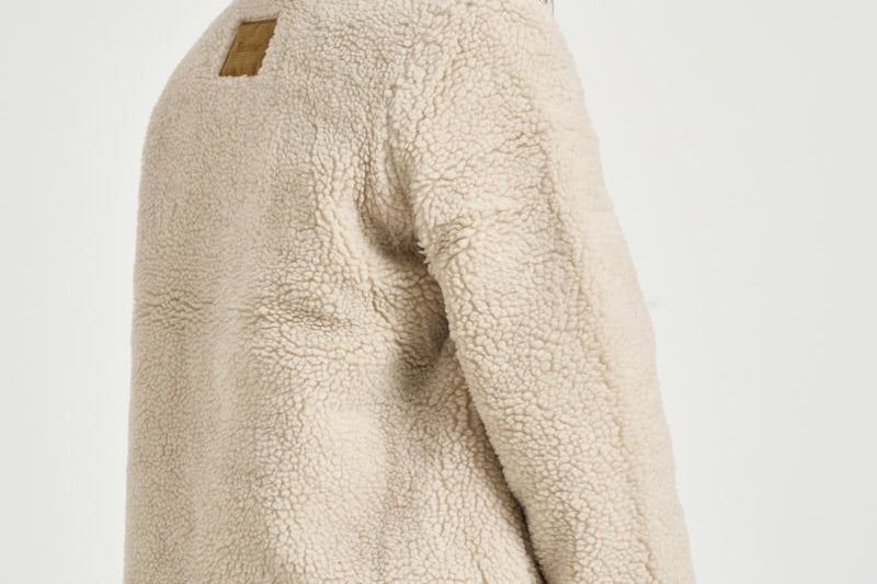 Giacca donna Eleonore in pile ecrù LCA0427 CR11 BARBOUR 