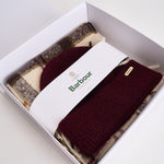 Set regalo Olivia berretto e sciarpa coordinati LGS0107 TN92 BARBOUR 