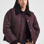 Giacca donna Moira trapuntata vino LQU1940 BR92 BARBOUR 