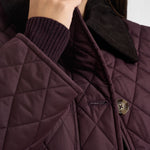 Giacca donna Moira trapuntata vino LQU1940 BR92 BARBOUR 