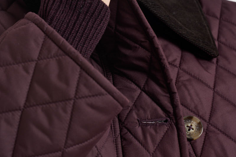 Giacca donna Moira trapuntata vino LQU1940 BR92 BARBOUR 