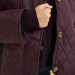 Giacca donna Moira trapuntata vino LQU1940 BR92 BARBOUR 