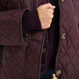 Giacca donna Moira trapuntata vino LQU1940 BR92 BARBOUR 