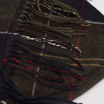 Sciarpa donna poncho multicolor verde LSC0499 TN11 BARBOUR 
