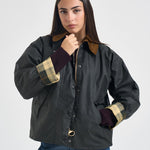 Giacca donna transport wax cerata verde scuro LWX1410 SG71 BARBOUR 