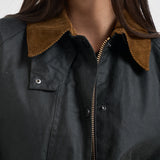 Giacca donna transport wax cerata verde scuro LWX1410 SG71 BARBOUR 