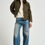 Giacca donna Spey cerata verde LWX1414 SN91 BARBOUR 