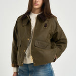 Giacca donna Spey cerata verde LWX1414 SN91 BARBOUR 