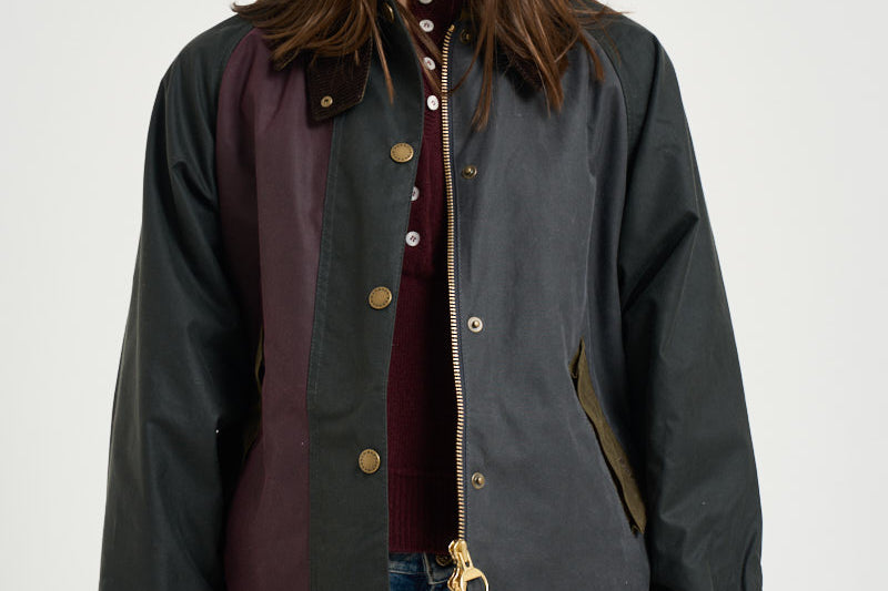Giacca donna cerata Patchwork Transport LWX1561 SG51 BARBOUR 