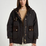Giacca donna Willowmere cerata blu scuro LWX1569 RU91 BARBOUR 