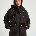 Giacca donna Willowmere cerata blu scuro LWX1569 RU91 BARBOUR 