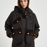 Giacca donna Willowmere cerata blu scuro LWX1569 RU91 BARBOUR 