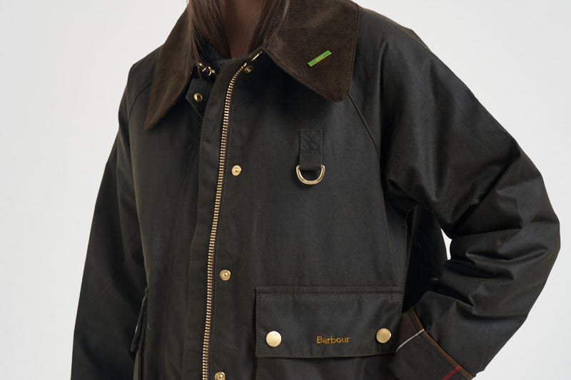 Giubbotto donna Modern spey wax verde oliva LWX1595 OL71 BARBOUR 