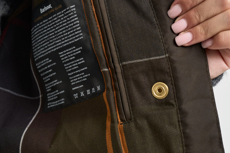 Giubbotto donna Modern spey wax verde oliva LWX1595 OL71 BARBOUR 