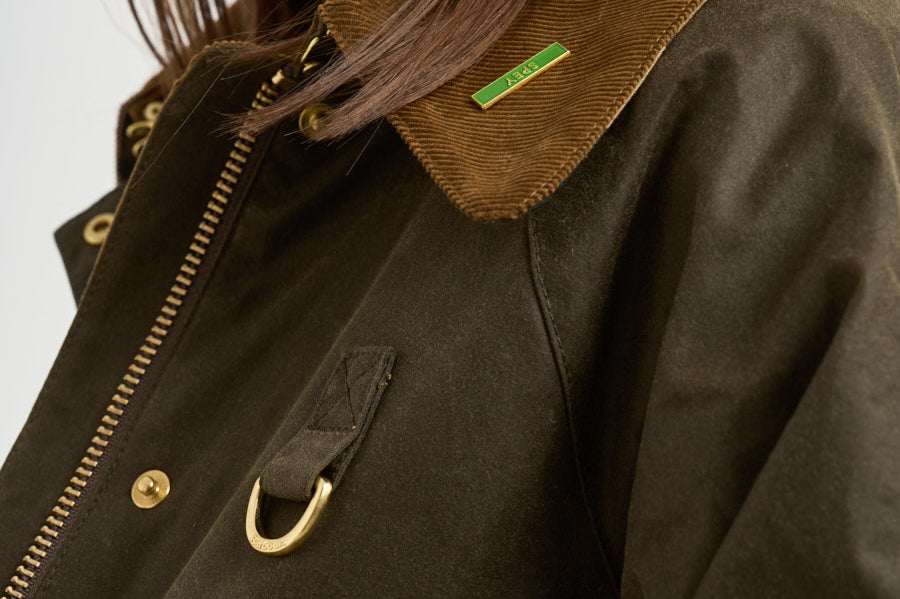 Giacca donna modern spey wax verde oliva LWX1595 SN91 BARBOUR 