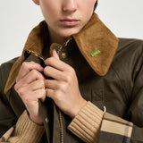 Giacca donna modern spey wax verde oliva LWX1595 SN91 BARBOUR 