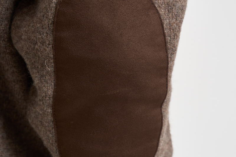 Maglia uomo mezza zip e bottoni tortora scuro MKN0585 ST71 BARBOUR 