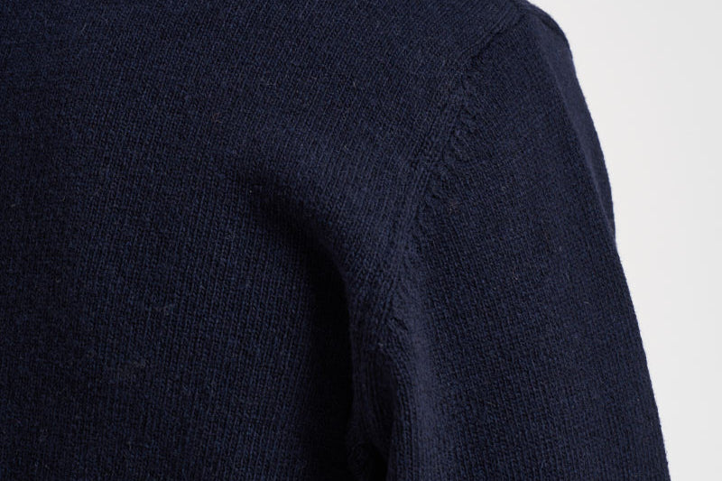 Maglia uomo mezza zip blu navy MKN0837 NY91 BARBOUR 