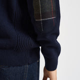 Maglia uomo mezza zip blu navy MKN0837 NY91 BARBOUR 