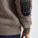 Maglia uomo mezza zip tortora MKN0837 OL76 BARBOUR 