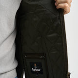 Gilet uomo trapuntato tartan blu MLI0064 TN14 BARBOUR 