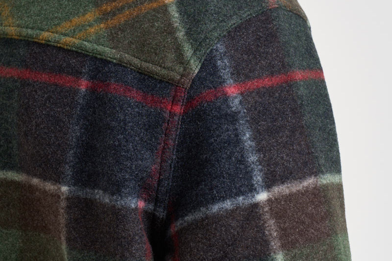 Camicia uomo Woodlanes pazzolata a quadri multicolor MOS0511 TN11 BARBOUR 