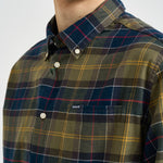 Camicia uomo a quadri verde e blu MSH4991 TN52 BARBOUR 