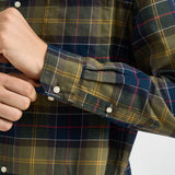 Camicia uomo a quadri verde e blu MSH4991 TN52 BARBOUR 