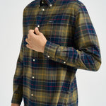 Camicia uomo a quadri verde e blu MSH4991 TN52 BARBOUR 