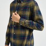 Camicia uomo a quadri verde e blu MSH4991 TN52 BARBOUR 