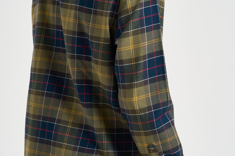 Camicia uomo a quadri verde e blu MSH4991 TN52 BARBOUR 