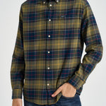 Camicia uomo a quadri verde e blu MSH4991 TN52 BARBOUR 