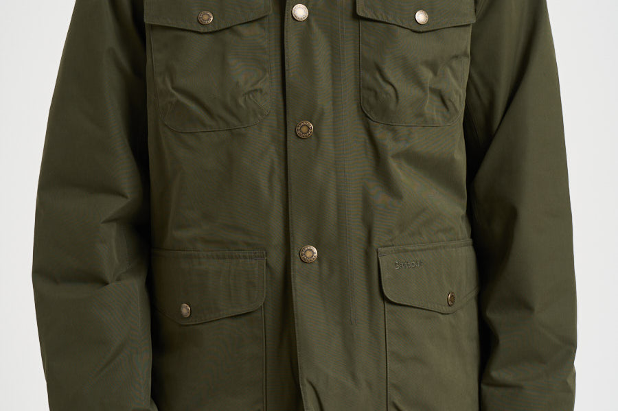 Giacca uomo Ogston verde MWB1086 OL91 BARBOUR 