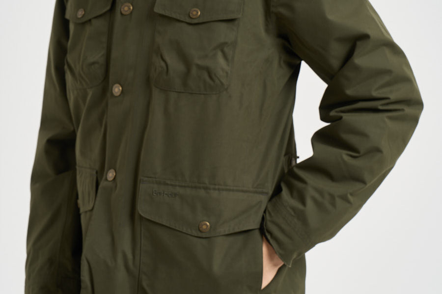 Giacca uomo Ogston verde MWB1086 OL91 BARBOUR 