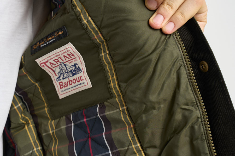 Giacca uomo Ogston verde MWB1086 OL91 BARBOUR 