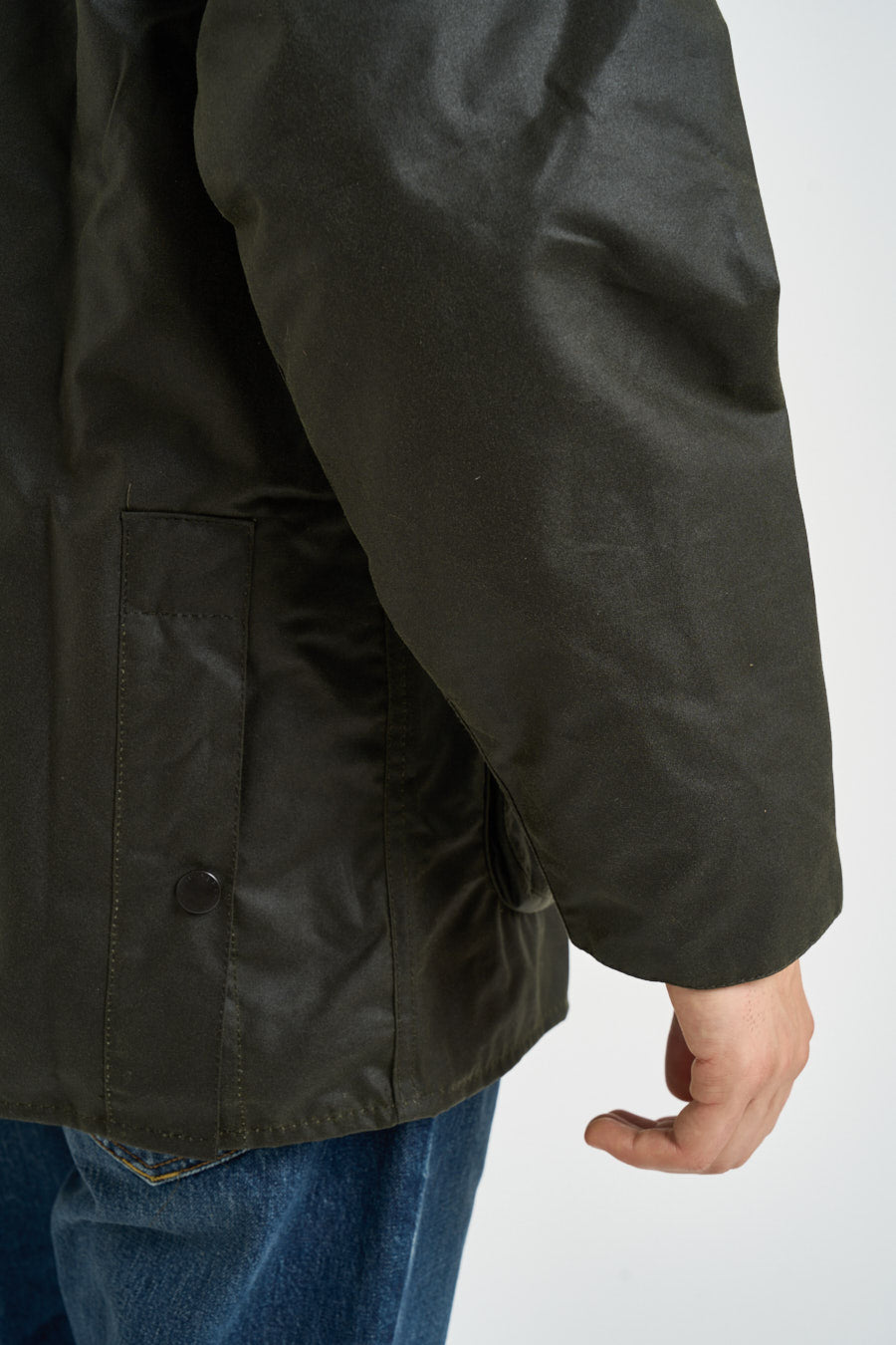 Giubbotto uomo Bedale cerato verde MWX0018 OL99 BARBOUR 