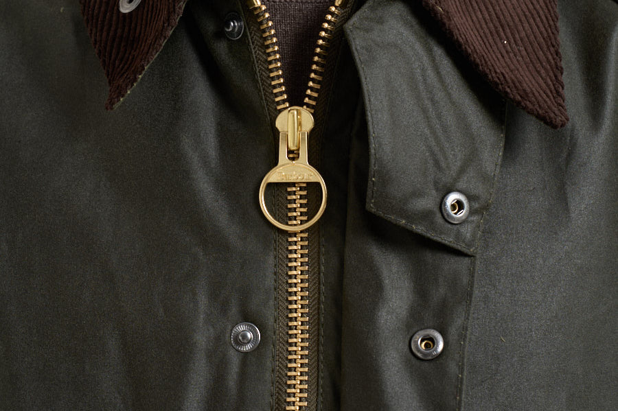 Giubbotto uomo Bedale cerato verde MWX0018 OL99 BARBOUR 