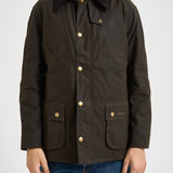Giacca uomo cerata Ashby verde militare MWX0339 OL71 BARBOUR 