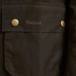 Giacca uomo cerata Ashby verde militare MWX0339 OL71 BARBOUR 