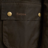 Giacca uomo cerata Ashby verde militare MWX0339 OL71 BARBOUR 