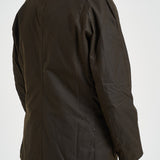 Giacca uomo cerata Ashby verde militare MWX0339 OL71 BARBOUR 