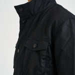 Giacca uomo in cotone cerato Ogston nero MWX0700 BK11 BARBOUR 