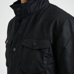 Giacca uomo in cotone cerato Ogston nero MWX0700 BK11 BARBOUR 