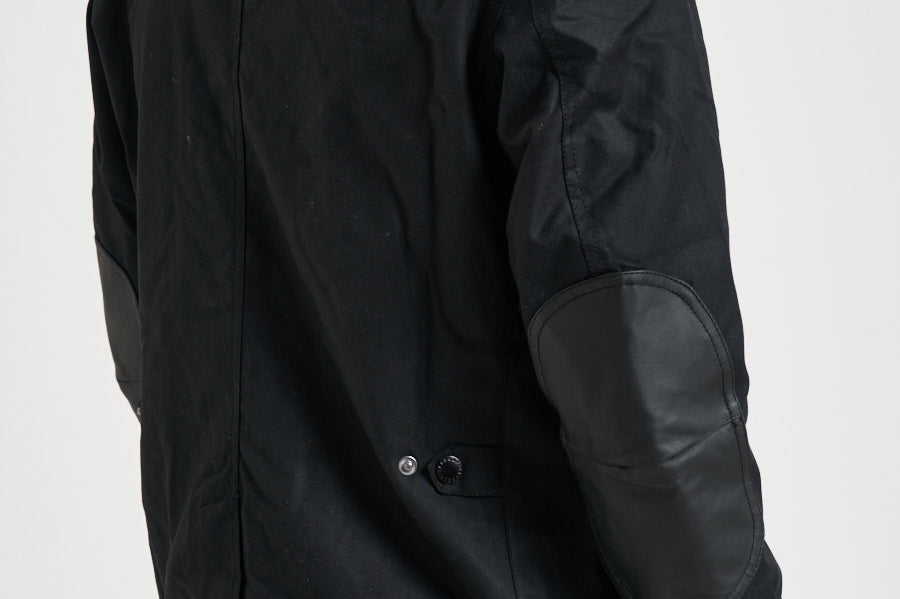 Giacca uomo in cotone cerato Ogston nero MWX0700 BK11 BARBOUR 