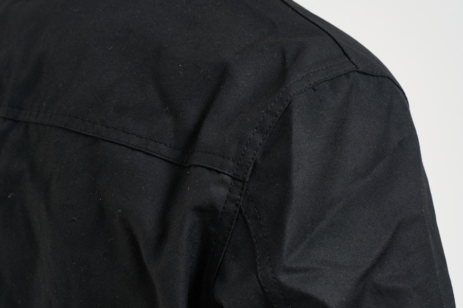 Giacca uomo in cotone cerato Ogston nero MWX0700 BK11 BARBOUR 