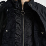 Giacca uomo in cotone cerato Ogston nero MWX0700 BK11 BARBOUR 